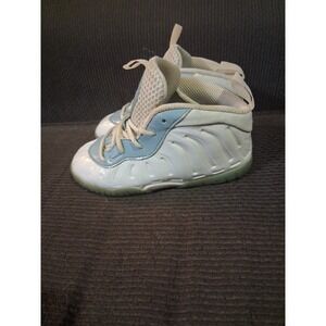 Nike Little Posite One Toddler Basketball Shoes Light Blue Size 10C (DM1094-400)